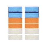 Washable Mop Cloth ，Compatible for IRobot Braava Jet 240 241 245 250 Robotic Vacuum Cleaner Wet Pad Mop Dry Damp Pad Mop Spare Parts