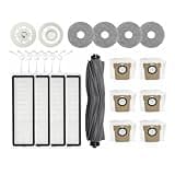 VEWHVBYDK Main Side Brush Filter Mop Parts，Compatible with Dreame L10s Ultra / S10 Pro，Compatible with Mijia Omni 1S B101CN Robot X10+ Robot Vacuum Accessories(25PCS)