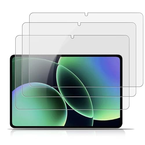 [3-Pack] HUKWIMO Tempered Glass Screen Protector for Xiaomi Pad 8/Pad 8 Pro 11.2-inch – Case-Compatible, Ultra HD Clear,Bubble-Free & Scratch-Resistant,Effortless Installation