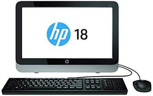 HP 18-5010 18.5-Inch Desktop (Black, Silver)