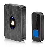 YXYFDCL 55 Black ringtones 300 Meters Away from LED doorbell