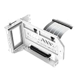 Cooler Master Vertical GPU Card Holder Gen5 with PCIe 5.0 x16 Riser Cable, Adjustable Graphics Card Holder for E-ATX, ATX & Micro-ATX Cases, Supports Triple-Slot GPUs, White