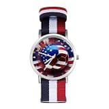 ZMYAPQO American Flag Soccer Football Watches for Men