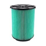 Cartridge Filter 97457, Compatible For RIDGID VF6000, 5-20 Gallon Wet/Dry Vacuum Cleaner