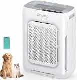 Air Purifier for Home Large Room up to 3000Ft², HEPA Air Purifier with Washable Double-Sided Filters, Smart WiFi, AQI Display, Air Cleaner for Pets, Allergies, Dust, Pollen, 15dB Sleep Mode, Fragrance