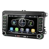 Double Din Car Stereo for Volkswagen VW Beetle 2012-2015 Wireless CarPlay Android Auto 7 Inch Touchscreen Car Radio with Bluetooth, FM AM RDS, Mirror Link, SWC, USB, Remote Control, Backup Camera