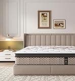 Alalina Queen Mattress, 12 Inch Hybrid Mattress in a Box, 7-Zone Memory Foam & Pocket Spring Mattress, Medium Firm, Fiberglass-Free, 100 Night Trial (12 Inch Queen, 12, 12", Inches)
