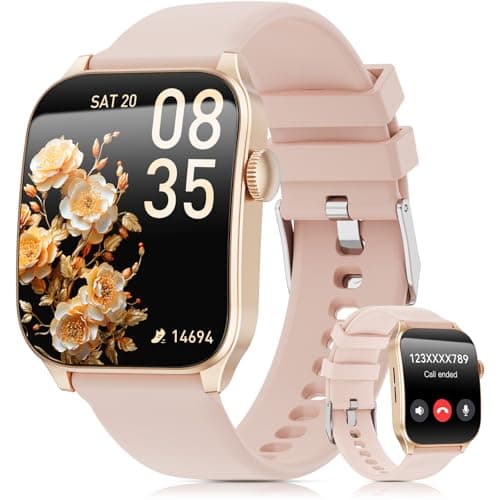 Smart Watches for Men Women, 1.91" HD Curve Screen Smartwatch (Answer/Make Call), Activity Fitness Tracker with Heart Rate Sleep Monitor Pedometer, 100+ Sport Modes, Smart Watch for Android iPhone