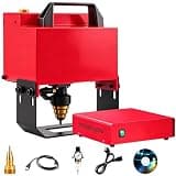 DmqChry Pneumatic Marking Machine, Dot Peen Engraving Marking Machine, Portable Pneumatic Metal Marking Machine, 170X110mm/80X20mm/100X20mm Marking Field, for Make Letters, Serial Numbers, VIN B
