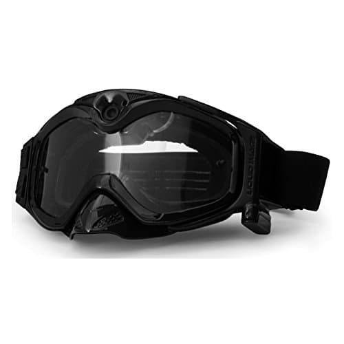 The Liquid Image XSC Impact Series HD 365BK MX Goggle with Integrated True POV HD Video Camera with 1.5x Optical Zoom and 1-Inch LCD Screen - Black