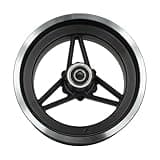 BildeeMait 11 Inch Electric Scooter Steel Rim 90/65-6.5 Hub for Brushless Motor Front Rear Drive Black