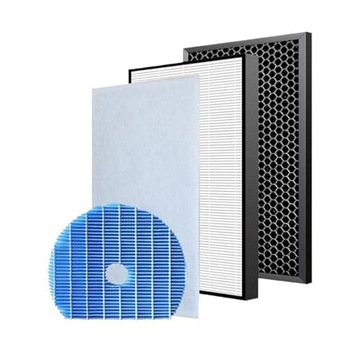HEPA Carbon Filter，Compatible for Sharp Air Purifier UA-HG40E UA-HG40E-L UA-HG40E-T FUZ-HD4HF UZ-HG4DF UZ-HG6MF Ilter Filter Filter Cartridge(3pcs)