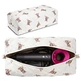 idoltimes Hair Tools Travel Bag, Quilted Hair Tools Organizer Compatible with Dyson Airwrap Styler