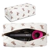 idoltimes Hair Tools Travel Bag, Quilted Hair Tools Organizer Compatible with Dyson Airwrap Styler
