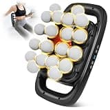 Morlivan 20-Head Deep Tissue Percussion Massage Gun, Portable Handheld Massager with 3 Modes & 30 Speeds, Full Body Muscle Relaxation Tool with Type-C Fast Charging, Quiet Design for Home Gym Office