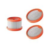 Filter Kit，Compatible With Xiaomi Vacuum Cleaner G9,G9 Plus/G10,G10 Plus Washable HEPA Filter Replacement(Light Grey)