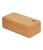 Manduka Yoga Block - Fine-Grain Cork Block, Yoga Equipment, Home Gym Accessory, Pilates Tool, Lightweight for Travel, Extra Firm Workout Accessory with Comfortable Edges