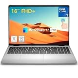 Dell 16" Touchscreen Business Laptop, Intel Core 7 150U Up to 5.4GHz, 16" FHD+ 16:10 Display, 32GB DDR5 RAM, 1TB SSD, Backlit Keyboard, Fingerprint Reader, WiFi 6E, FHD Webcam, Windows 11 Pro