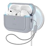 ESR for AirPods Pro 3 Case, Compatible with AirPods Pro Case 3rd Generation (2025), Compatible with MagSafe, Full Drop Protection Cover with Lanyard, Gray