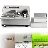 Xoiasth Expiry Date Coding Machine, Solid Ink Wheel Number Printer, Efficient Printing for Batch Coding and Labeling, Easy-to-Use Expiry Date Printer, Ideal for Businesses