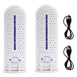 TKOWTB 2PCS Moisture Absorber Fast Dry Deodorizer Dryer Clothes Electric Dehumidifier for Home Bedroom Kitchen Dehumidifier
