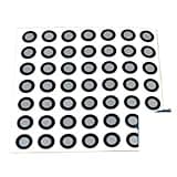 Reference Point Markers/Reflection Markers, Optical Tracking 3D Scanner Marker for Easier Scanning for Complex Details(Inner 3 Outer 7mm)