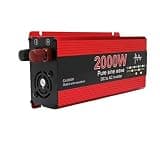EHSOLZXBE Pure Sine Inverter 1000W-3000W DC to AC 12V/24V to 110V/220V Car Power Inverter(2000W,24V,220V)