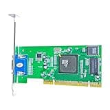 YWLUUOO VGA Display Card ATI XL 8MB 32Bit Multi-Display Tractor Card Video SDRAM VGA for Computer Desktop Graphics