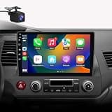 Solvitek 10.1 inch Car Radio for Honda Civic 2006 2007 2008 2009 2010 2011