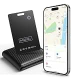 LOXP Wallet Tracker Card – Works with Apple Find My [Apple MFi Certified, iOS Only], Slim 1.65mm Bluetooth Item Finder, IP68 Waterproof, Wireless Rechargeable GPS Locator for Wallet, Keys & Luggage
