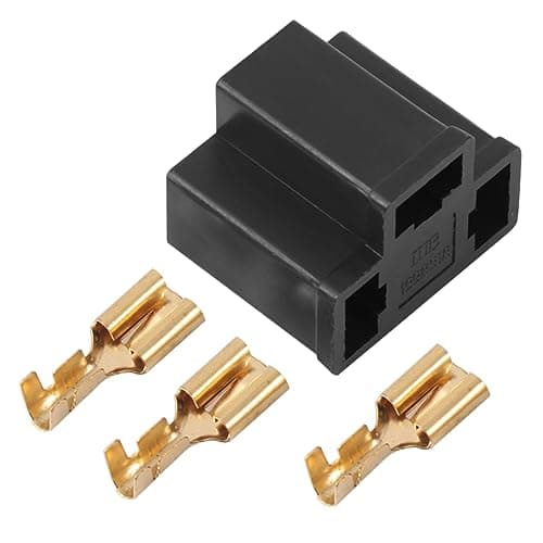 FUNOMOCYA 2pcs Automotive Connector with Anti-creeping Pins for Secure Electrical Connections Cars Trucks and Boats Essential for Vehicle Repair