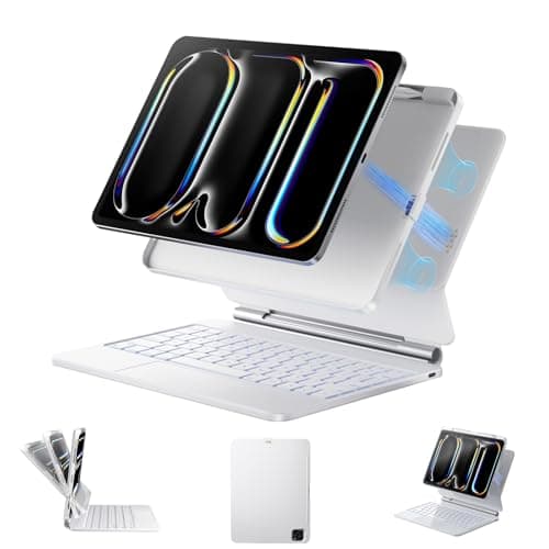 Tiaota Direct Link Keyboard Case for iPad pro 11-inch (M4 2025 / M5 2024) – Magic-Style Magnetic Keyboard Case with Multi-Touch Trackpad for 11” iPad Pro 11