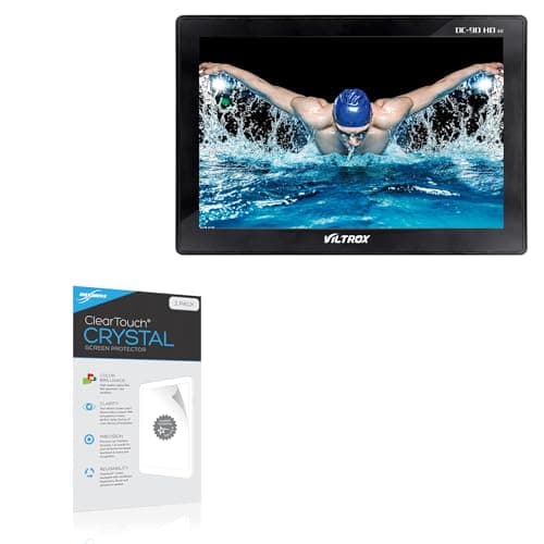 BoxWave Screen Protector Compatible with Viltrox DC-90 - ClearTouch Crystal (2-Pack), HD Film Skin - Shields from Scratches