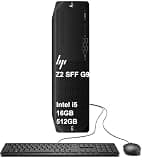 HP Z2 SFF G9 Workstation Business Desktop PC (Intel 14-Core i5-14500 (> i7-13700T), 16GB DDR5, 512GB SSD, UHD Graphics 770), for IT, Engineer, Designer, 3-Yr WRT, 2X DisplayPort, Ethernet, Win 11 Pro