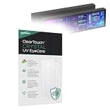 BoxWave Screen Protector Compatible With AISHICHEN P-81124 Mini Monitor (11.26 in) - ClearTouch Crystal Anti-UV EyeCare (2-Pack), Filters out Harmful Blue Light Reduce Fatigue