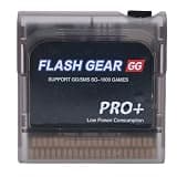 Glaeptio Flash Game Gear 600 in 1 Game Cartridge, Video Flash Card with 4GB Built in Memory 600 Games Save Support for GG SMS SG Console Users and Retro Gaming Play