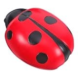 ifundom Weatherproof Ladybug Key Hider Large Outdoor Key Storage Box Discreet Spare Holder for Garden Statues Ornament Secure House Storage