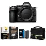 Nikon Z5II Full-Frame FX-Format Mirrorless Camera Body Bundle with 24.5MP Sensor, 4K UHD Video, Nikon USA Model, 64GB Lexar SDXC Memory Card, Extra Battery, Camera Bag & Photography eBook