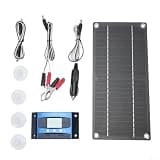 600W Monocrystalline Solar Panel Kit 100A Charge Controller RV Camping Off-Grid System