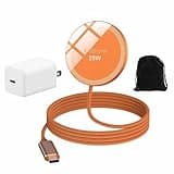 25W for MagSafe Wireless Charger: Magnetic Wireless Charging Pad for iPhone 17 16 15 14 & AirPods 4-2 Pro, Fast Portable Mag Safe Charger for Samsung Galaxy S26 S25 S24 (Included 45W Adapter)