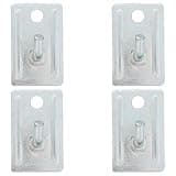 Operitacx 4pcs Hollow Wall Water Heater Bracket: Wall Mount Bracket for Bathroom Heater – Heavy-Duty Support Plate Hanger for Hollow Brick – Electric Hot Tank Installation Fixture