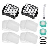 UV900 UV950 Filter Replacement Compatible with Shark UV900 UV950 Detect Performance Upright Vacuum Accessories, 2 HEPA Filters, 4 Foam Filters, 2 Odor neutralizer, 2 Belts and 1 Cleaning Brush