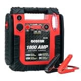 1800A Peak Car Jump Starter, 20000mAh Battery Booster for up to 6.5L Gas/5L Diesel Engines, 12V Portable Power Bank with LED Light, USB Outports, and Emergency Power Supply