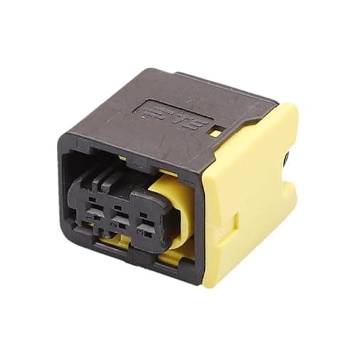 CNHAIHD 3 Pin Waterproof Injector Connectors with Plastic housing connector and Terminals 1-1418448-1 1-1670730-1 (1, female)