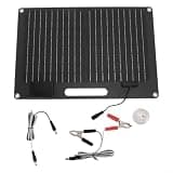 80W Monocrystalline Solar Panel, 20V Portable Foldable with IP65 Waterproof RV Camping Greenhouse Charging