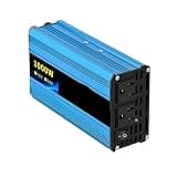 Socket 12V to AC 110V 60HZ Pure Sine Wave Inverter Car Power 1600W/3000W Voltage Portable Converter(1000W 12V)