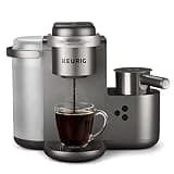 Keurig K-Café Special Edition Single Serve K-Cup Pod Coffee, Latte and Cappuccino Maker, with Milk Frother for Speciality Beverages, Grey Keurig COFFEE_MAKER