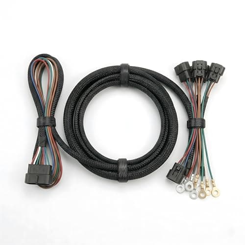 Automotive Harness Drive Plug Connector, 6-Pin Waterproof Cable for Dashboard Instrument Cluster Buttons Fits Y2-JBNJVFF-JBVBV5A33