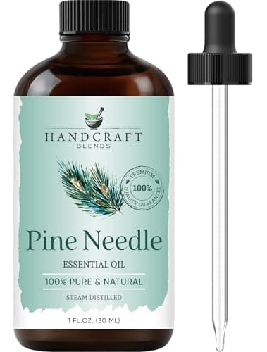 Handcraft Blends Pine Essential Oil – 1 Fl Oz – 100% Pure and Natural – Premium Grade Essential Oil for Diffuser and Aromatherapy, Skin, Massage, Candle and Soap Making Fragrance