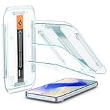 Spigen AluminaCore Tempered Glass Screen Protector [GlasTR EZ FIT] designed for Pixel 10 Pro XL | Pixel 9 Pro XL [2 Pack] 9H+ Hardness, Aluminum-Enhanced Durability and Impact Resistance